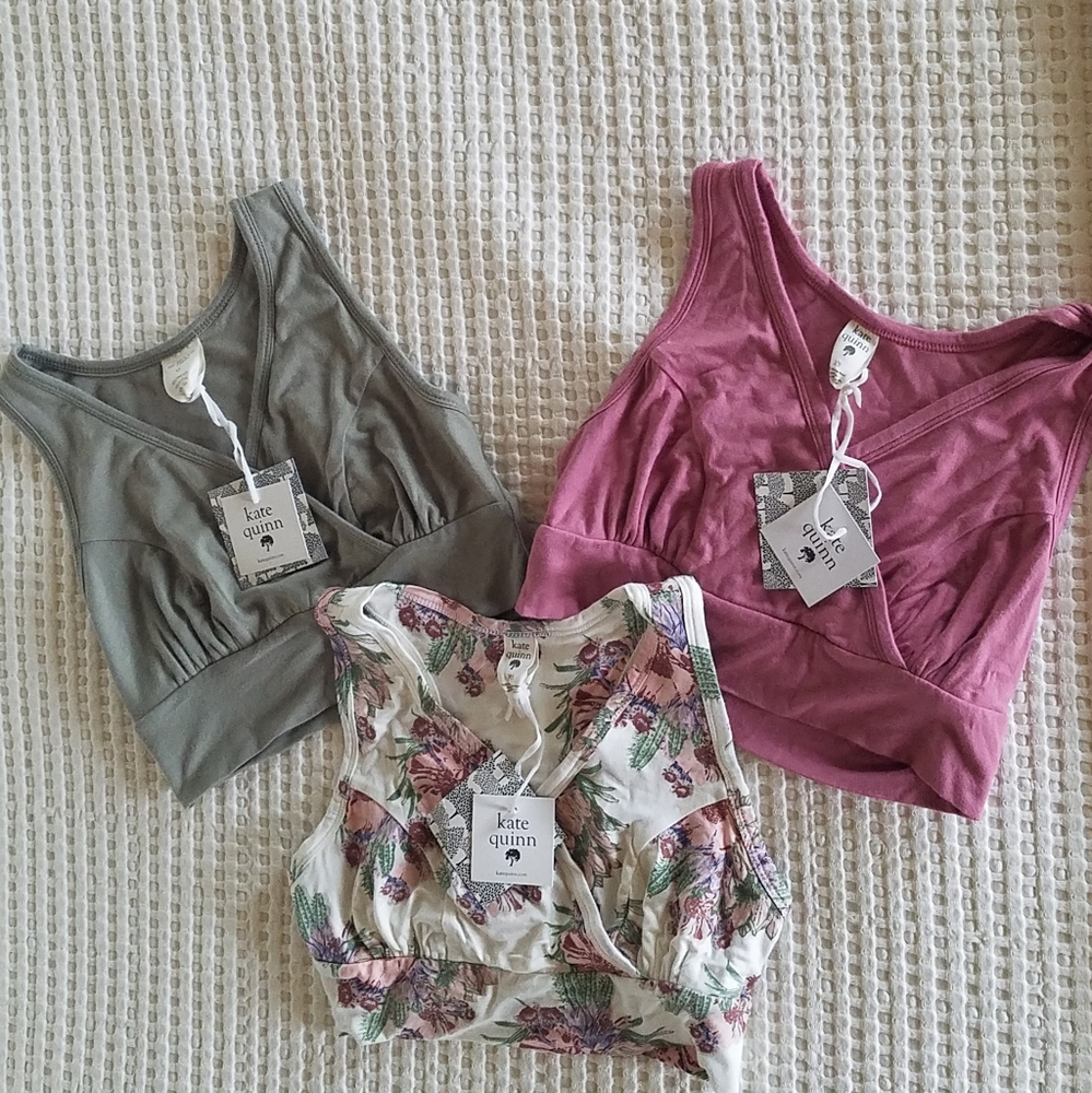 Kate Quinn sleep bra 3 piece bundle